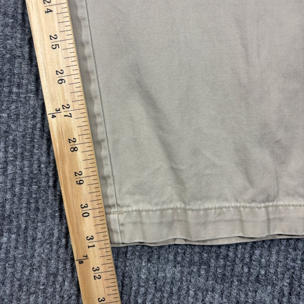 Structure Chino Pants Mens 34x32 Tan Khaki Cotton Cargo Pocket Vintage 2001 - Picture 7 of 16